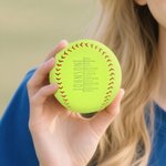 Personalized You Are Chosen Bible Verse Design Baseball Softball with Engraved Name Baptism Birthday Gift for Christians Sport Lovers