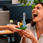 Personalized Spoof Dog Telephone Pole Pen Stand with Name Photo and Text Office Use Birthday Gift for Colleagues Friends