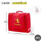 Henkilökohtainen pitkähäntäinen Marsupilami Vedenpitävä roikkuu WC-laukku nimi ja peili Travel käyttää Syntymäpäivälahja lapsille | Callie × Marsupilami®