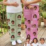 Pantalon de pyjama en laine polaire personnalisé avec nom et poche Cadeau d'anniversaire pour la famille et les amis
