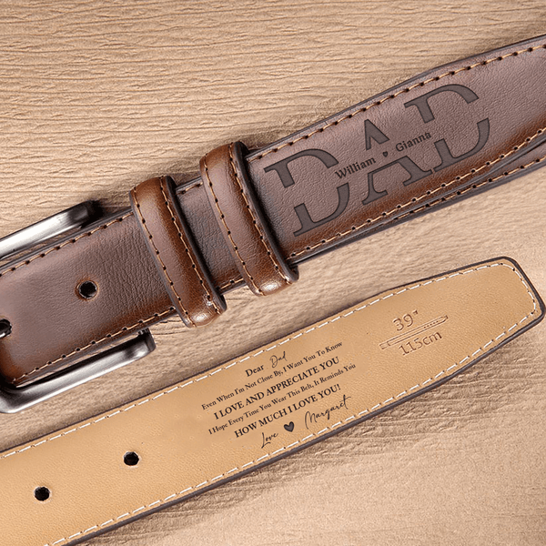Henkilökohtainen kaiverrettu sydän Initial Man's Leather Groove Belt nimi Ystävänpäivä Syntymäpäivä lahja mies poikaystävä aviomies