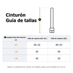 Cinturón elástico tejido personalizado con nombre e iniciales sin agujero regalo de cumpleaños y el Día del Padre para hombres