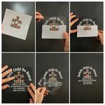 Personalised Autistic Child On Board Medical Alert Decal Sticker with Text Car Window Decor Autism Awareness Day Gift for Autistic Kids Parents