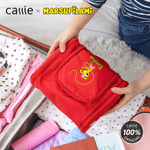 Henkilökohtainen pitkähäntäinen Marsupilami Vedenpitävä roikkuu WC-laukku nimi ja peili Travel käyttää Syntymäpäivälahja lapsille | Callie × Marsupilami®