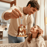 Henkilökohtainen olet minun pingviini puinen avaimenperä nimellä Ystävänpäivä Syntymäpäivä Vuosipäivä lahja pariskunnalle poikaystävä tyttöystävä