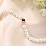 Personalized Photo Projection Pearl Bracelet Dainty Jewelry Birthday Valentine's Day Anniversary Gift for Mom Girlfriend Sister