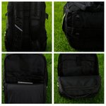 Personalized Firefighter Large Capacity Reflective Strip Backpack with Name Daily Use Birthday Gift for Firefighters Firemen