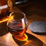 Personalizzato divertente citazione Definizione Nome Whisky Bourbon Bicchieri con sottobicchiere in ardesia Regalo di festa di compleanno per colleghi Amici Famiglia