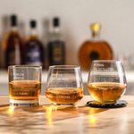 Personalizzato divertente citazione Definizione Nome Whisky Bourbon Bicchieri con sottobicchiere in ardesia Regalo di festa di compleanno per colleghi Amici Famiglia