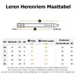 Gepersonaliseerde Vader Hartpatroon 1-6 Namen Mannen Casual Gesp Leren Riem met Gegraveerde Titel Verjaardag Vaderdag Cadeau voor Vader Echtgenoot