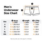 Personalized Funny 1-4 Face Photos Love Breathable Couple Thong Boxer Underwear Brief Set with Name Valentine's Day Anniversary Gift for Him Her