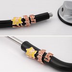 Personalized Birth Flower Stethoscope ID Tag with Name and Title Appreciation Graduation Gift for Nurse Doctor Medical Students