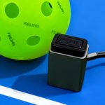 Personalized Simple Name Pickleball Stamp with Ink and Lanyard Pickleball Accessory Birthday Sports Gift for Pickleball Lover Player