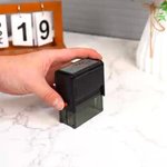 Timbro personalizzato con nome indirizzo e inchiostro Uso quotidiano Compleanno Regalo di inaugurazione per gli amici della famiglia