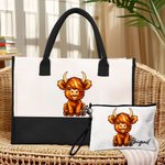 Bolsa de maquillaje portátil con nombre Accesorios de viaje Día de la Madre Regalo de cumpleaños para mujeres Niñas