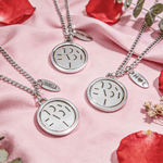 Gepersonaliseerde Roterende Schijf Ik hou van je Hanger Halsband met Naam en Datum Sierlijke Sieraden Valentijnsdag Verjaardagscadeau voor Paar