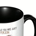 Personalized Watercolor Couple Multicolor 11/15 oz Ceramic Mug with Names and Coaster Valentine's Day Anniversary Wedding Gift for Couples