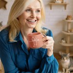 Your Silhouette Always With Me - Personalized Pet Character Silhouette 12 oz Coffee Mug