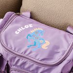 Gepersonaliseerde Multicolor Floral Horse Multi-Compartment Travel Bag met Naam en Schouderriem Paard Training Gift voor Paardeneigenaren Ruiters