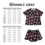 Personalisierter lustiger Schlafanzug mit Gesichtsfotos kurzes Pyjama-Set Valentinstag Jahrestag Weihnachten Geschenk für Paare Freunde Freundinnen