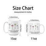 Gepersonaliseerde Crystal Birth Flower 11 oz 15 oz mok met naam Dagelijks gebruik Verjaardagscadeau voor vrienden Beste vrienden