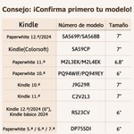 Funda para Kindle personalizada con personaje de dibujos animados y nombre uso diario regalo de cumpleaños para amantes de los libros
