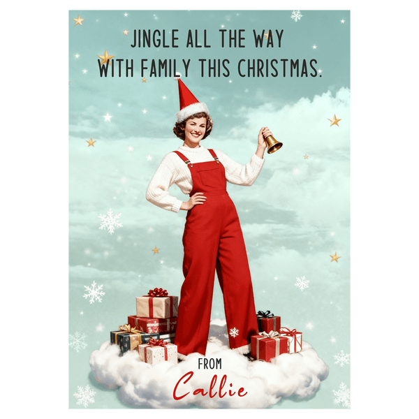 Jingle All The Way Christmas Ecard