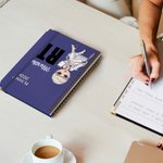 Personalized Cartoon Medical Character 2026 Planner A5 Spiral Notebook with Name and Weekly Monthly Planner Pages Birthday Gift for Nurse Doctor