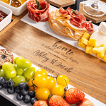 Gepersonaliseerde Gegraveerde Naam Tekst Marmer 11 Pcs Snijplank Onderleggers Set met Keramische Kom Geboorte Huwelijk Moederdag Cadeau voor Familie Vriend