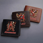 Personalized Royal Noble Style Initial Foldable PU Leather Wallet with Name Daily Use Anniversary Birthday Valentine's Day Gift for Men