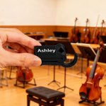 Personalized 3D Printing Violin Cello Viola Bass Bow Holder with Name Music Stand Accessories Back to School Birthday Gift for Music Player