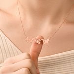 Collar Personalizado Mariposa de Nacimiento Dainty Jewelry Daily Use Anniversary Birthday Gift for Woman Mom