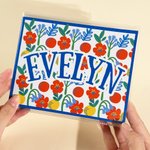 Set d'autocollants de couverture de carte dépliante personnalisée multi-style avec monogramme coloré Cadeau d'anniversaire Mahjong Night pour les amoureux du Mahjong