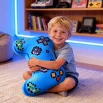 Personalisierte Pixel Style Game Controller geformt weiches Kissen Home Decor Geburtstagsgeschenk für Game Lovers