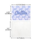 Set d'autocollants de couverture de carte dépliante personnalisée multi-style avec monogramme coloré Cadeau d'anniversaire Mahjong Night pour les amoureux du Mahjong