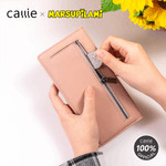 Personalized Long-Tailed Marsupilami PU Leather Long Billfold Wallet with Name Daily Use Birthday Gift for Worker Woman | Callie × Marsupilami®