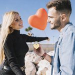 Personalized Puzzle Heart Love Padlock Key Set with Engraved Names Text and Date Anniversary Valentine's Day Gift for Couples