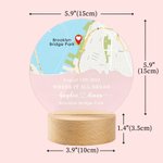 Veilleuse LED personnalisée 