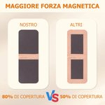 Segnalibro magnetico personalizzato in pelle PU con nome ed effetto perla, ideale per uso quotidiano - Regalo di compleanno per amanti dei libri