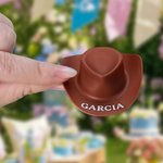 Personalized Mini Cowgirl Hats Hair Clip with Name and Rhinestones Daily Decor Western Themed Party Gift for Cowgirls