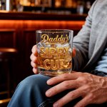 Personalized Golden Letter XX's Sippy Cup 10 oz Old Fashioned  Rock Whiskey Glass Birthday Gift for Bartender Whiskey Enthusiast