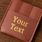 Henkilökohtainen PU Nahka Dart Case kaiverrettu teksti ja Holding 3 Darts Tournament tarvikkeet syntymäpäivälahja Dart ystäville