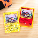 Personalized Cute Pixel Character Classic TCG Poke Card with Name and Text Card Game Collection Anniversary Valentine's Day Gift for Couple