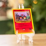 Personalized Cute Pixel Character Classic TCG Poke Card with Name and Text Card Game Collection Anniversary Valentine's Day Gift for Couple