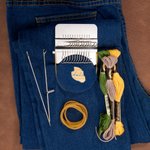 Personalized Small Speedweve Darning Loom with Name Handheld Mending Tool Mother's Day Birthday Gift for Sewing Lover Mom Darning Enthusiasts