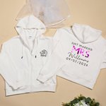 Personalized Just Married Mrs Mr Multicolor 100% Cotton Zip Up Hoodie with Name Wedding Bridal Shower Honeymoon Gift for Bride Groom Couple