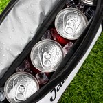 Personalized Cartoon Character Insulated Beer Cooler Bag with Name Sports Accessories Golf Club Birthday Gift for Golf Lovers