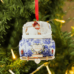 Personalised Just Married Wedding Car Acrylic Ornament with Surname and Date Wedding Anniversary Gift for Newlyweds