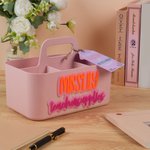 Gepersonaliseerde Leraar Brandstof Caddy 3D Letter Desk Organizer met Naam en Label Terug naar School Waardering Gift voor Leraar
