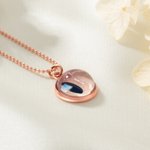 Gepersonaliseerde huisdier oog foto ketting sierlijke sieraden verjaardag herdenkingscadeau voor vrouwen huisdier liefhebbers